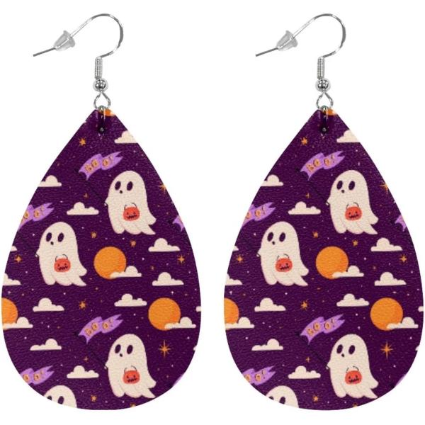 【並行輸入品】Freewander Teardrop Earrings Dangling Leath...