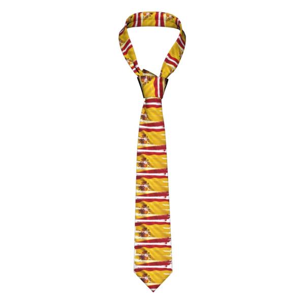 ViLlex Men&apos;S Necktie Fashion Printed Tie Spain Fla...