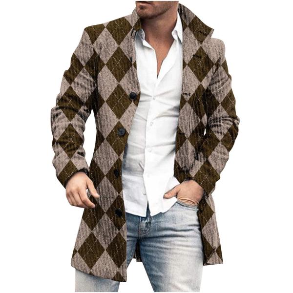 【並行輸入品】Brown Sports Coat Ski Jackets Near Me Plaid...