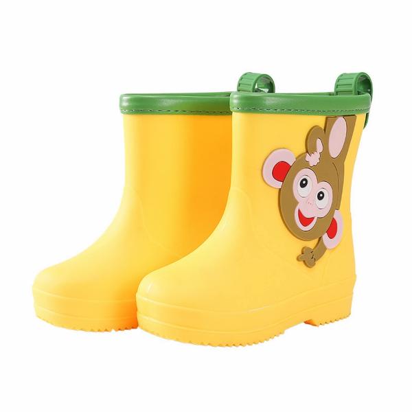 TODOZO Monkey Cartoon Character Rain Shoes Childre...