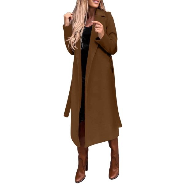 【並行輸入品】GREGG Women's Winter Wool Blend Trench Jack...