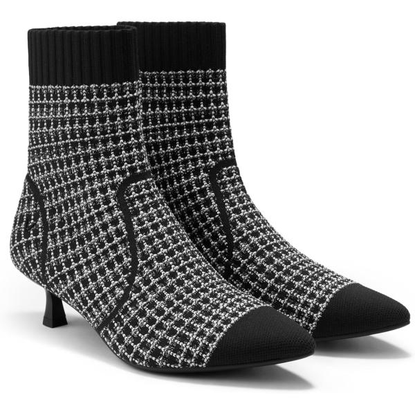 【並行輸入品】VIVAIA Sophia Women's kitten heel Ankle Boo...