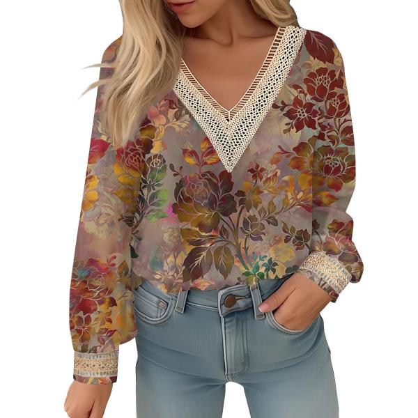 【並行輸入品】Womens Fall Tops Long Sleeve Crop Tops for ...