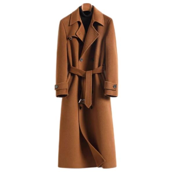 【並行輸入品】Reversible Double sided Cashmere Coat Men's...