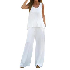 【並行輸入品】Lainuyoah 2 Piece Printed Sets For Women Summer Outfits Sleevele