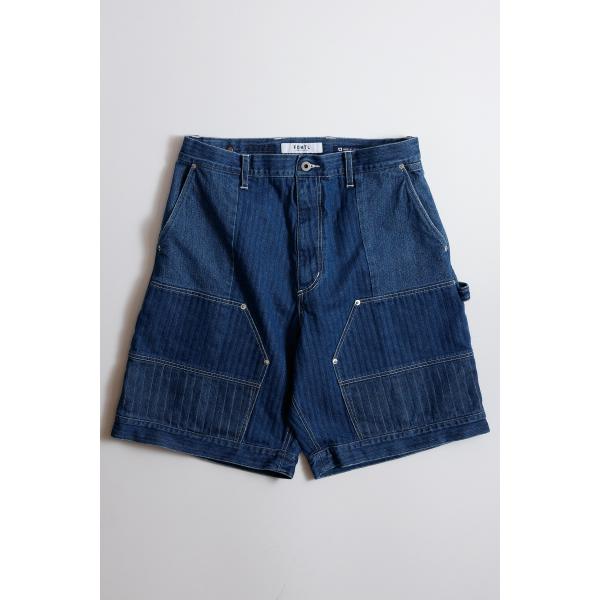 FDMTL ファンダメンタル　2026 PATCHWORK DOUBLE KNEE SHORTS 3...