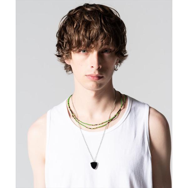 glamb グラム 2WAY Color Beads Necklace 2ウェイカラービーズネックレ...