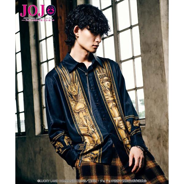 G・R &amp; G・E・R Shirt　ジョルノ・ジョバァーナ シャツ　JOJO ジョジョ　glamb ...