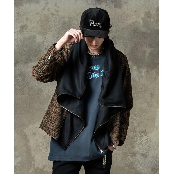 glamb グラム　STUNN Drape Neck Jacket / スタンドレープネックジャケッ...