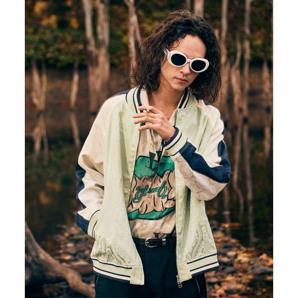 glamb グラム　Aging Paisley Ska Jumper / エイジングペイズリースカジ...