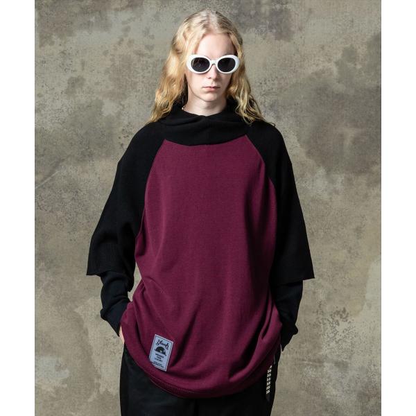SALE/半額セール　glamb グラム　Half Sleeves Knit Hoodie / ハー...