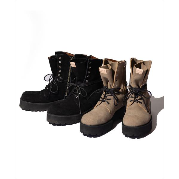 Bohemian Drape Boots / ボヘミアンドレープブーツ　glamb グラム