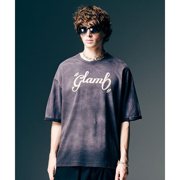 Spin Logo Fade T-Shirt / スピンロゴフェイドTシャツ　glamb グラム