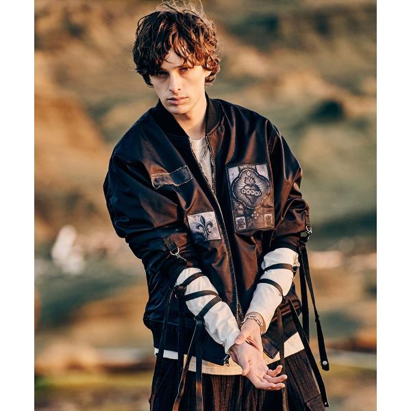 タイムセール　Blow Reversible Bomber Jacket / ブロウリバーシブルボン...