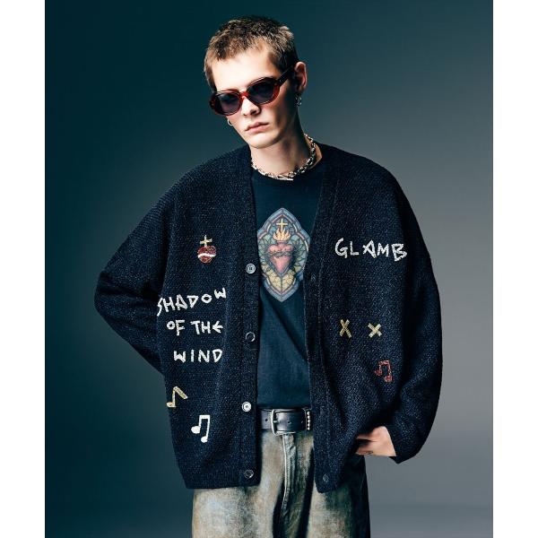 Hand Beaded Cardigan / ハンドビーデッドカーディガン　glamb グラム