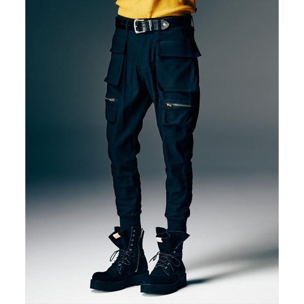 Rib Cargo Pants / リブカーゴパンツ　glamb グラム