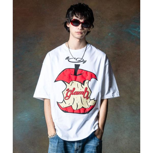 glamb グラム　Eaten Apple T-Shirt イートゥンアップルＴシャツ