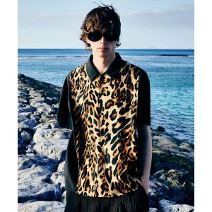 glamb グラム　Leopard Panel Shirt レオパードパネルシャツ｜fusion