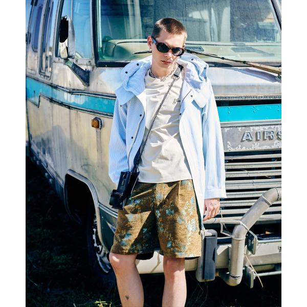 High Neck Shirt Mods Coat / ハイネックシャツモッズコート　glamb グ...