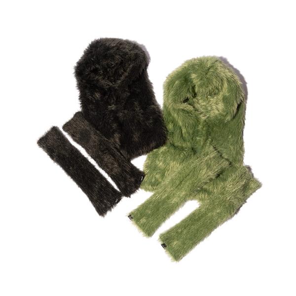 Fur Arm Cover &amp; Hood Set / ファーアームカバー＆フードセット　glamb ...