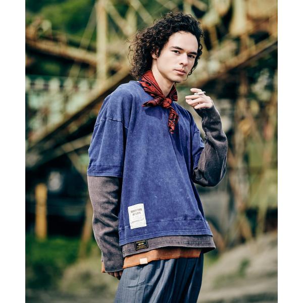 Ticket Tag Tri Layered Cutsew / チケットタグトライレイヤードカットソ...