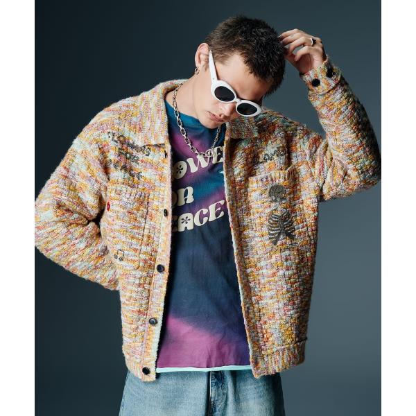 Flower Peace Jacket / フラワーピースジャケット　glamb グラム