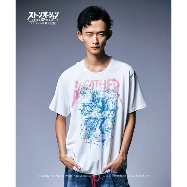 Weather・R T　ウェザー・R Tシャツ　JOJO ジョジョ ストーンオーシャン glamb