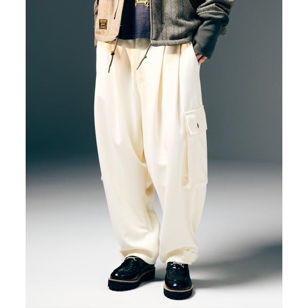 Structure Tuck Cargo Pants / ストラクチャータックカーゴパンツ　glam...
