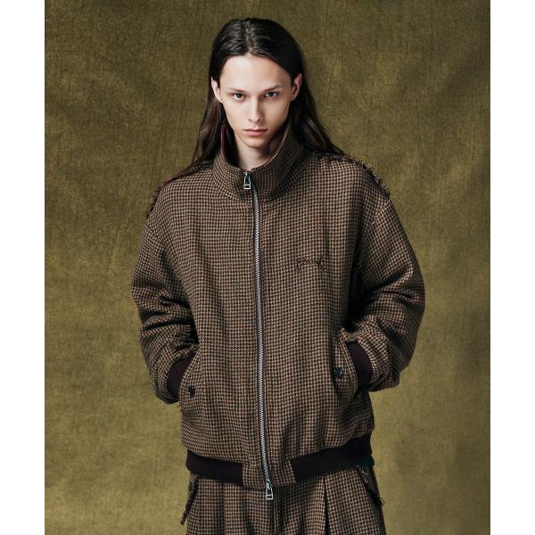 先行予約　Damage Houndstooth Jacket / ダメージハウンドトゥースジャケット...
