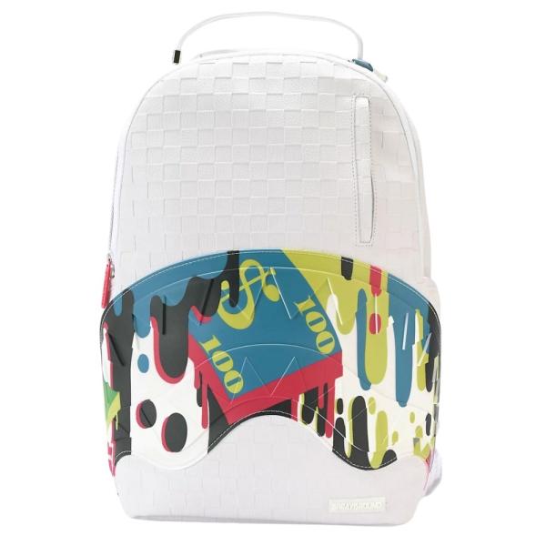 スプレイグラウンド Sprayground バッグ バッグパック サメ Shark Trip Whi...