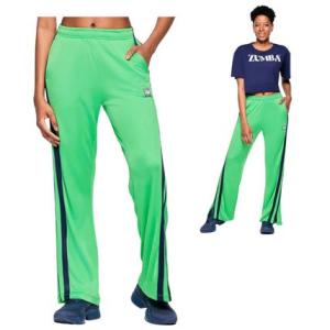 ズンバ ZUMBA Out Loud ワイド スウェットパンツ グリーン レディース メンズ ユニセックス 取り寄せ