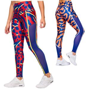 ズンバ ZUMBA Out Loud レギンス スパッツ ハイウエスト レギンス ネイビー 赤 オレンジ レディース 取り寄せ