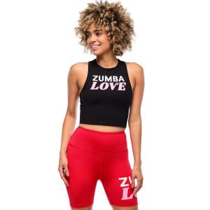 ズンバ ZUMBA Love ロゴ クロップ丈...の詳細画像1