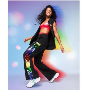 ズンバ ZUMBA ロゴ スパンコール付き ワ...の詳細画像2