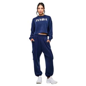 ズンバ ZUMBA ロゴ 長袖 トップス レデ...の詳細画像3