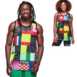 ズンバ ZUMBA ロゴ バスケットボール タンクトップ メンズ レディース ユニセックス 取り寄せ