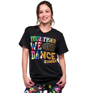 ズンバ ZUMBAクルーネック Tシャツ ブラ...の詳細画像3