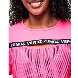 ズンバ ZUMBA ズンバ ロゴ クルーネック...の詳細画像3