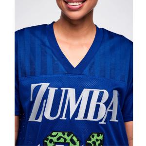 ズンバ ZUMBA ロゴ メッシュ Tシャツ ...の詳細画像3