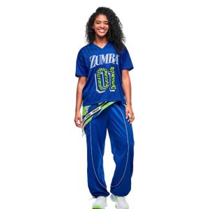 ズンバ ZUMBA ロゴ メッシュ Tシャツ ...の詳細画像4