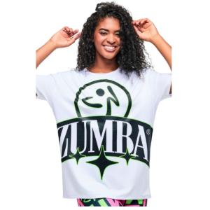 ズンバ ZUMBA ロゴ メッシュ Tシャツ ...の詳細画像1