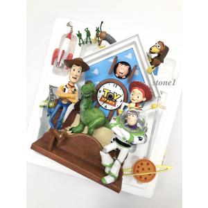 ディズニー トイ・ストーリー Toy Story Disney 掛け時計 時計 壁掛け時計 からくり メロディ 音楽 海外限定 取り寄せ