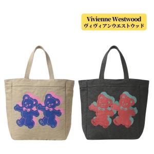 ヴィヴィアンウエストウッド ブランド バッグ HAPPY BEAR トートバッグ