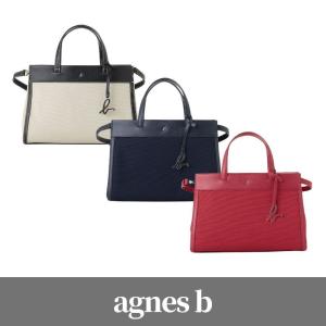 アニエスベー agnes b. バッグ ブランド ロゴ ミニ トートバッグ