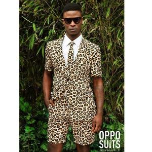 オッポスーツ OPPOSUITS スーツ メンズ THE JAG レオパード柄 オッポスーツ OPPOSUITS スーツ メンズ THE JAG レオパード柄