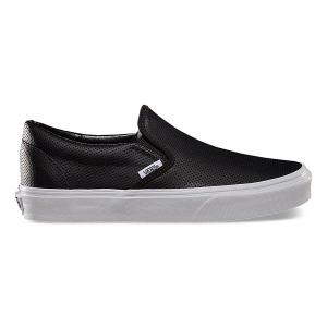 選択 発火する 夫婦 Vans スリッポン レザー 黒 レディース Nekopunch Jp