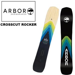 ARBOR アーバー スノーボード 板 CROSSCUT ROCKER 23-24 モデル｜fusosports