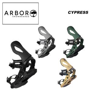 ARBOR アーバー スノーボード ビンディング CYPRESS BLACK 23-24 モデル｜fusosports