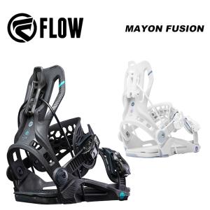 FLOW フロー スノーボード ビンディング MAYON FUSION GREY 23-24 モデル レディース｜fusosports