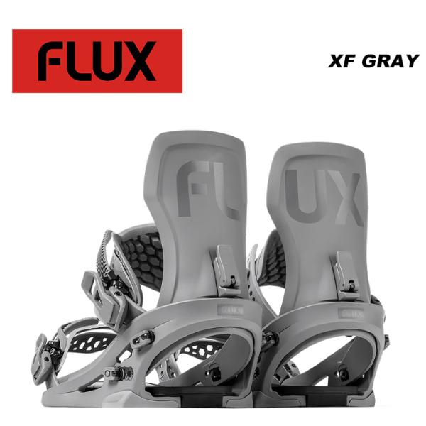 FLUX スノーボード ビンディング XF GRAY 23-24 モデル フラックス